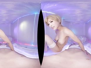 JAV Lingerie Blonde VR