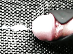 New vibrator cumshot