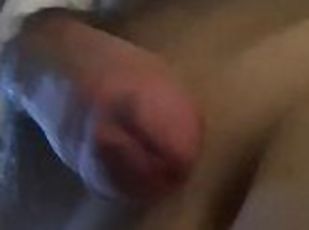 Stroking my cock