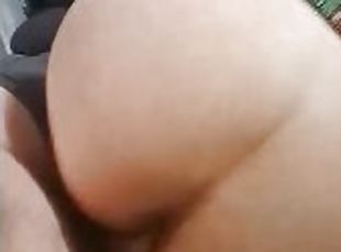 Cute booty creamy pussy ????