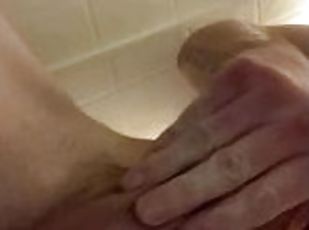 imbaiere, masturbare-masturbation, amatori, pula-imensa, pov, sperma, dus, solo, pula