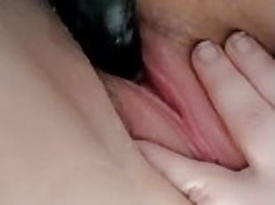 gorda, masturbación, coño-pussy, amateur, juguete, regordeta, máquinas, a-solas, morena