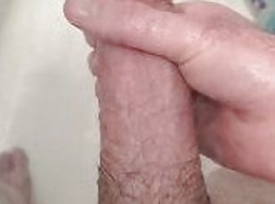 baignade, papa, masturbation, amateur, ejaculation-sur-le-corps, énorme-bite, branlette, point-de-vue, ejaculation, fétiche