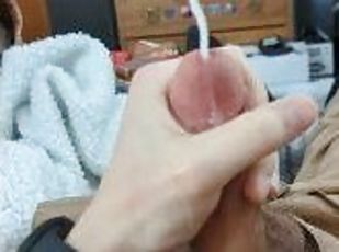 besar-huge, mastubasi, orgasme, amatir, cumshot-keluarnya-sperma, sentakkan, besar-besaran, seorang-diri, penis