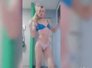 público, amateur, adolescente, latino, cachonda, rubia, webcam, a-solas, realidad