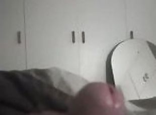 masturbation, amateur, ejaculation-sur-le-corps, massive, solo, bite