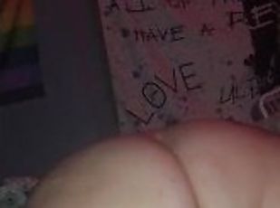 röv, masturbation, orgasm, kvinnligt-sprut, amatör, milf, tonåring, leksak, pov, dildo