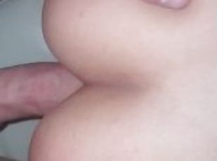 cul, masturbation, orgasme, chatte-pussy, amateur, anal, énorme-bite, ados, ejaculation-interne, couple