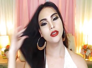 masturbação, transsexual, babes, webcam, bonita