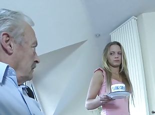 groß-titten, alt, babe, blasen, junge, schwer, weinlese, creampie, junge18, blondine