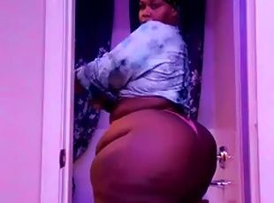 amatør, babes, ebony, milf, svart, bbw, rumpe-butt, fetisj, alene, erting