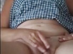 masturbação, orgasmo, esposa, amador, babes, mulher-madura, bbw, tetas-pequenas