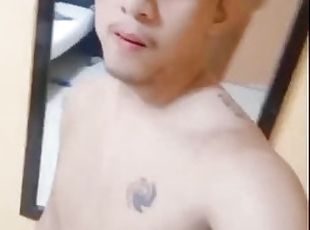 asia, mastubasi, amatir, cumshot-keluarnya-sperma, remaja, homo, sentakkan, seorang-diri, hotel, tato