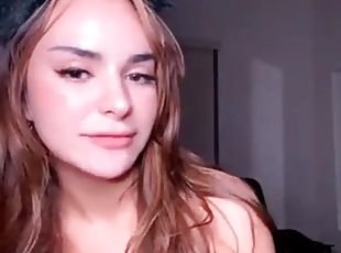 masturbare-masturbation, amatori, adolescenta, jucarie, roscata, blonda, camera-web, solo