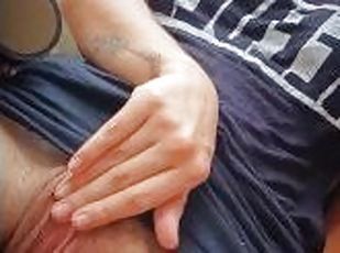 masturbation, public, amateur, latina, fétiche, solo, fumer, tatouage