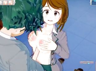 Uraraka turns 18 she wants to try sex