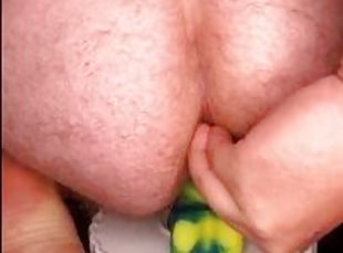 masturbation, amateur, anal, jouet, gay, gode, solo