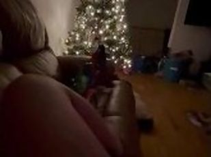 MILF Masturbating at Christmas