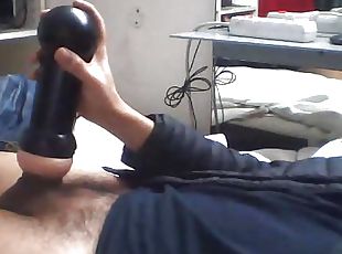 masturbation, maigre, amateur, jouet, gay, ejaculation-interne, jeune-18, webcam, solo, lait