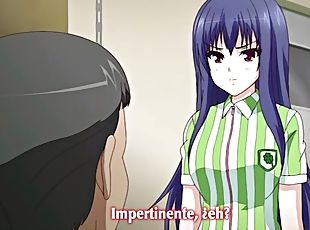 asiático, japonés, rubia, hentai