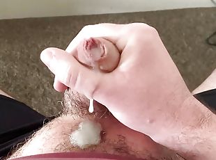 masturbation, amatör, cumshot, gay, juckande, pov, sprut, ensam