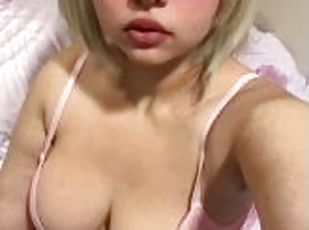 SEXY HOT CHUBBY BLONDE EGIRL IN LINGERIE VANILLA FAITH ARDALAN TIKTOKS