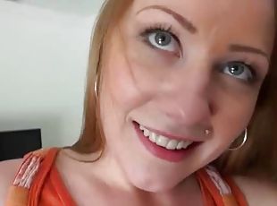 chatte-pussy, amateur, babes, hardcore, rousse, point-de-vue, culotte, douce, rasé, réalité