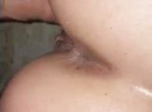 orgasme, chatte-pussy, amateur, ejaculation-sur-le-corps, point-de-vue, humide, bite