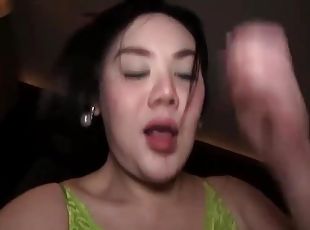 asiatisk, pussy, hardcore, creampie, vagina