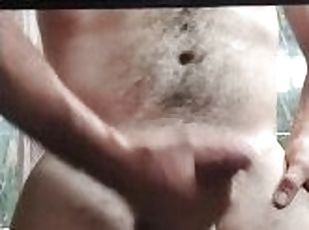 masturbation, amateur, ejaculation-sur-le-corps, énorme-bite, gay, branlette, solo, musclé, minet, bite