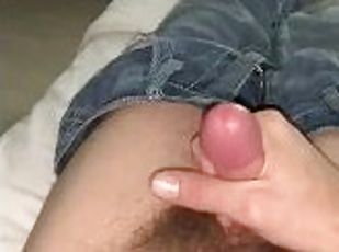 masturbation, fitta-pussy, amatör, cumshot, gigantisk-kuk, avrunkning, creampie, ensam, kuk