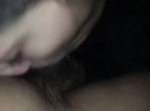 amatør, blowjob, cumshot, stor-pikk, tenåring, latina, deepthroat, rumpe-booty, pov, brunette