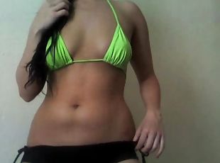 culi, amatoriali, ragazze-giovani, webcam, solitari, bikini