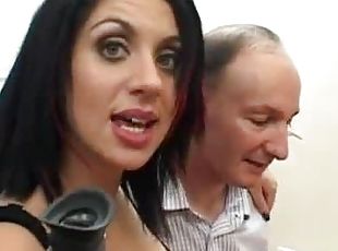 Brunette Hot Doggystyle and Hardcore Fucking