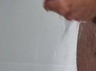 HARD COCK CUMMING IN SHOWER/ EDGING HANDJOB