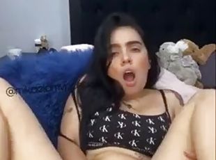 masturbação, mijando, amador, babes, brinquedo, latina, dildo, sozinho, morena