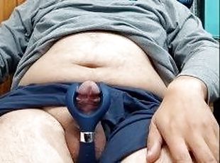 asiatique, papa, poilue, amateur, ejaculation-sur-le-corps, jouet, ejaculation, solo, chinoise, pappounet