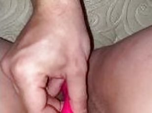 clito, poilue, masturbation, chatte-pussy, amateur, française, brunette, tatouage