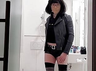 transsexueller, dilettant, reifen, erotisch-mutti, deutsch, kam, voyeur, schlampe, strümpfe, europäische