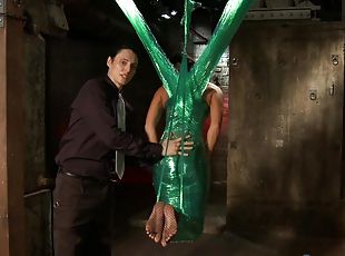 bdsm, esclave, fétiche, bondage, en-nylon