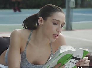 Deeper. Abella Danger Gets Insatiable On Court Action