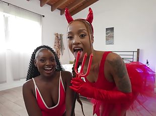 pussy, babes, ebony, svart, webkamera, frekk, rimjob, ben