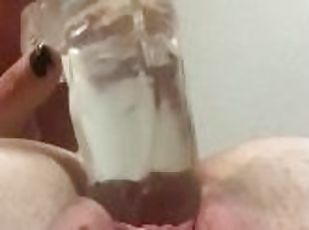 clito, masturbation, amateur, gode, solo