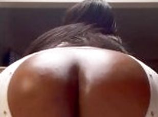 culo, papá, amateur, negra-ebony, corrida, consolador, culazo, a-solas, papi