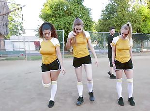 fête, sport, lesbienne, hardcore, sexe-de-groupe, trio, quatuor