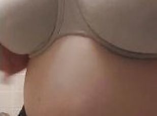 bañando, tetas-grandes, amateur, regordeta, niñera, a-solas