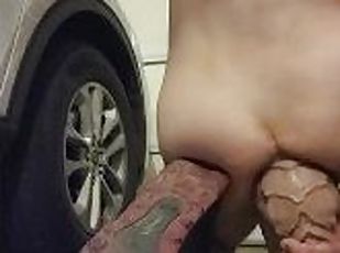 enorme, amateur, anal, juguete, gay, consolador, a-solas