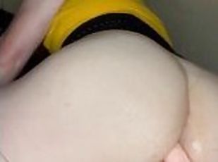 traseiros, masturbação, amador, anal, brinquedo, pov, fetiche, sozinho