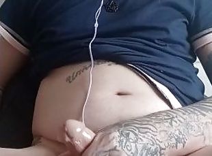 énorme, masturbation, transsexuelle, amateur, ejaculation-sur-le-corps, milf, fétiche, solo