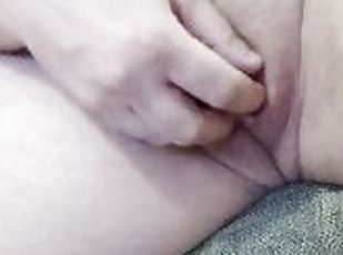 clito, masturbation, amateur, fétiche, solo, minuscule, bite